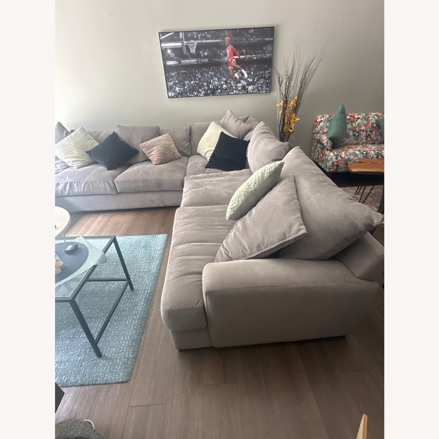 Macy's Rhyder Sofa Sectional with Chaise  - image-3