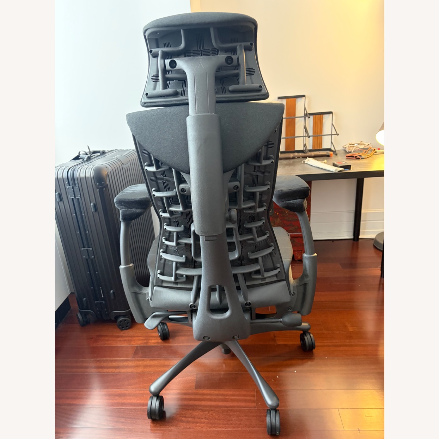 Herman Miller Black Fabric Office Chair - image-3