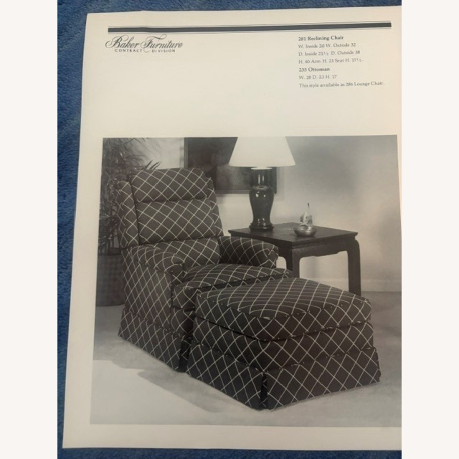 Baker Furniture Green Leather Recliner - image-8