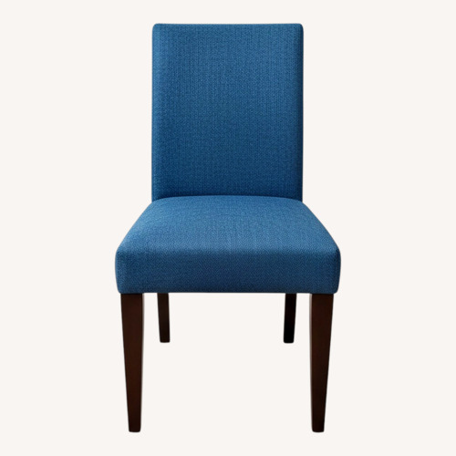 Used Blue Fabric Dining Chairs for sale on AptDeco