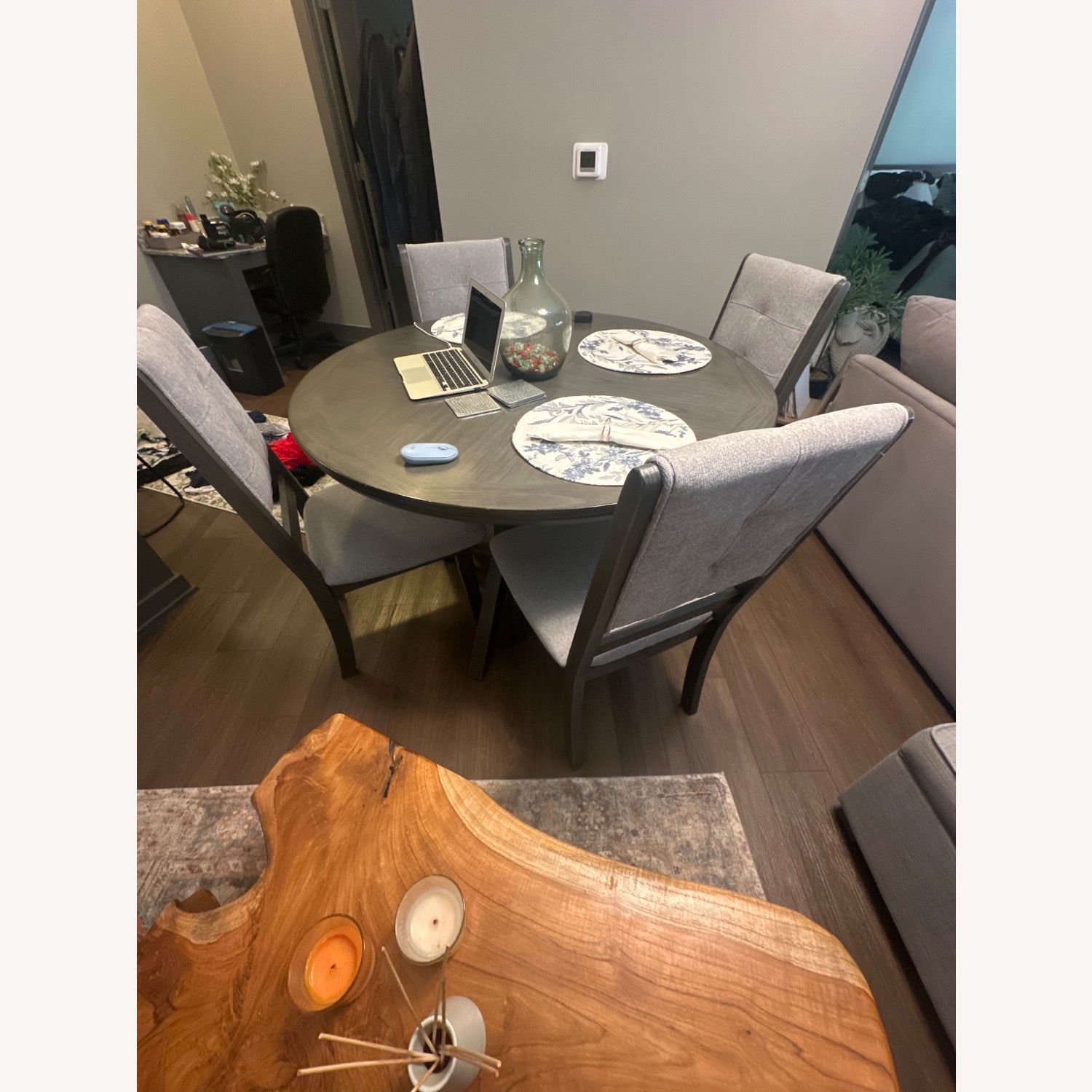 4 Chairs and Dining Table Set  - image-3