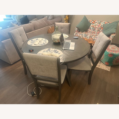 Used 4 Chairs and Dining Table Set for sale on AptDeco