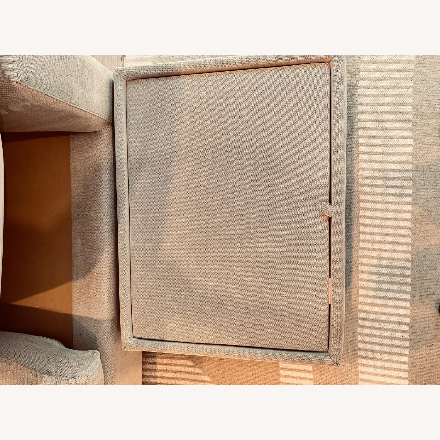 West Elm Harmony Dove Grey Sofa - image-4
