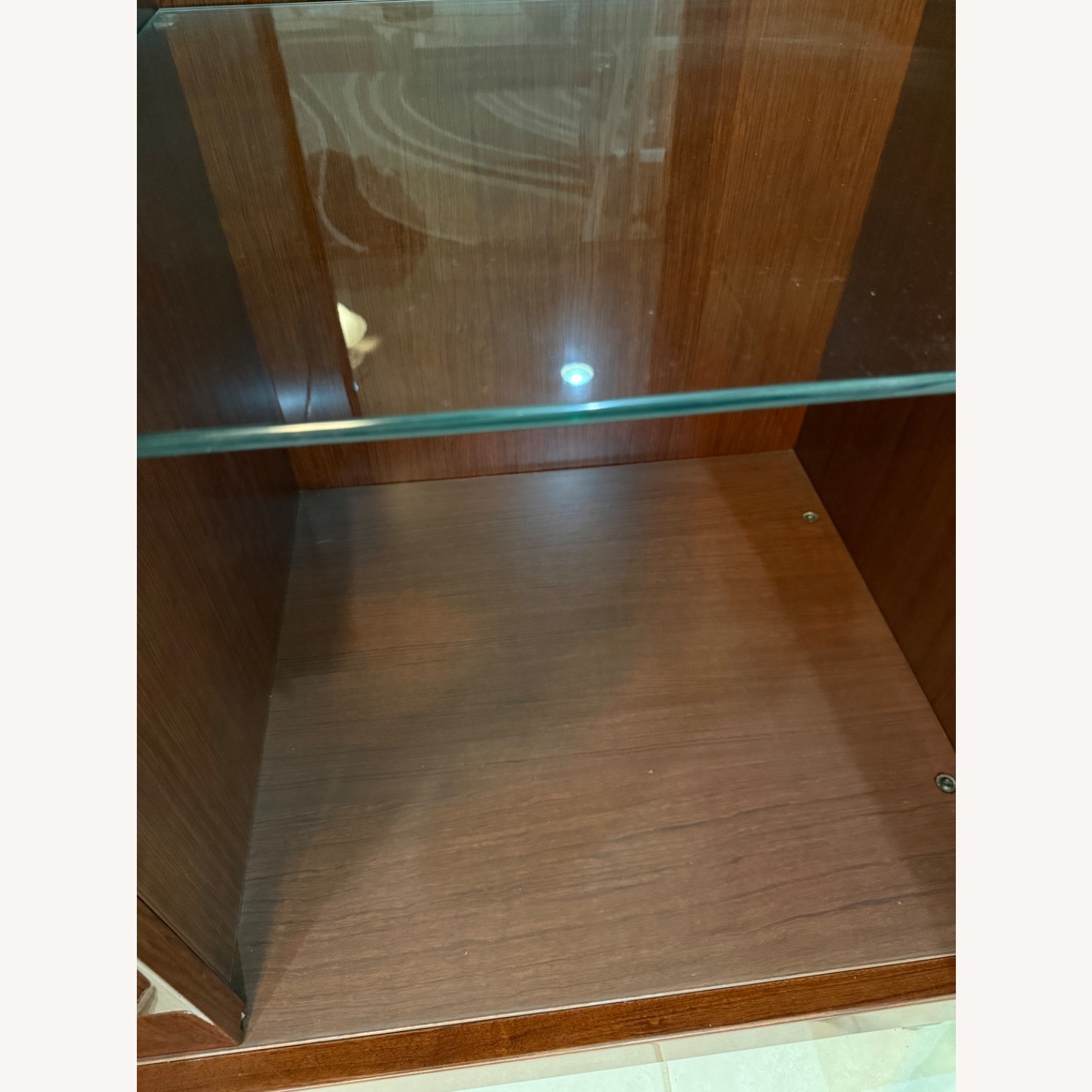 Dark Brown Lacquer Wall Unit - image-3