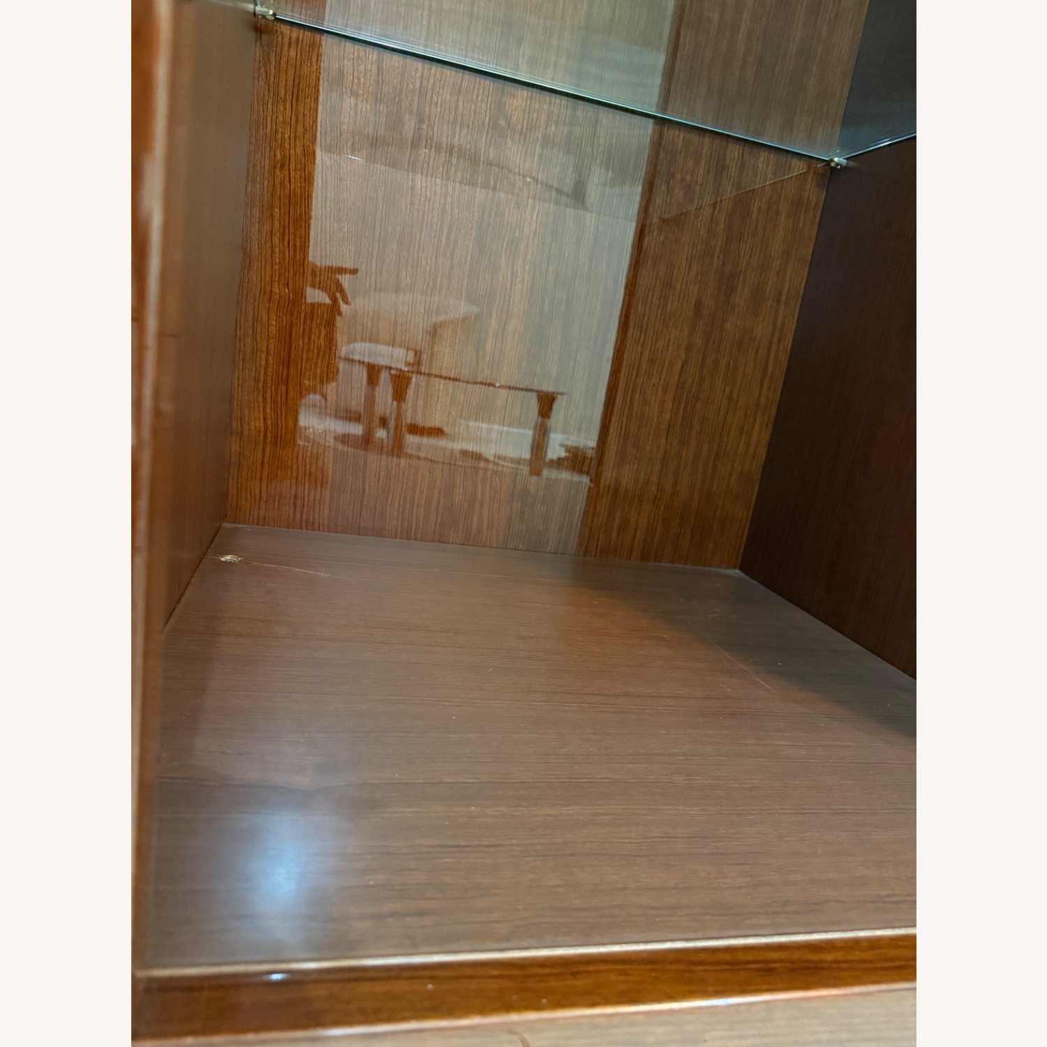 Dark Brown Lacquer Wall Unit - image-1