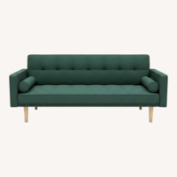 Green Vintage Style Sofa