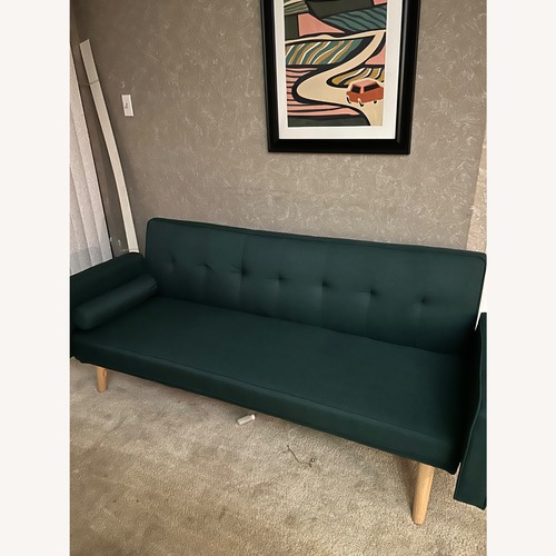 Used Green Vintage Style Sofa for sale on AptDeco