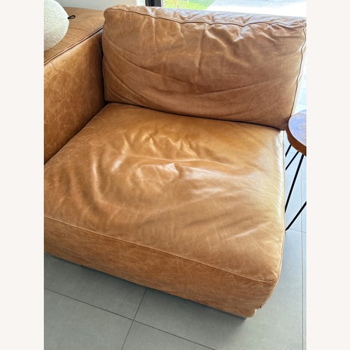 Used Dark Brown Loveseat for sale on AptDeco