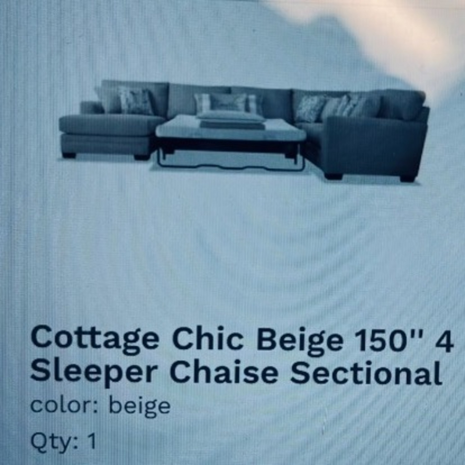Sheffield Home Cottage Chic Sectional - image-3