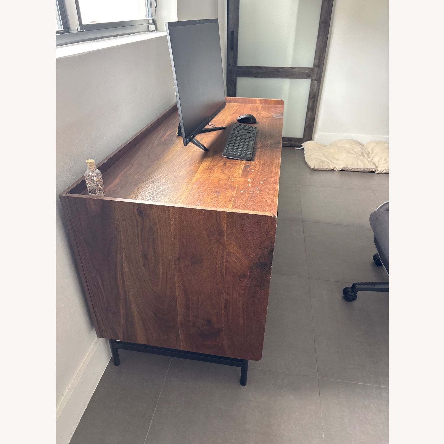 Dark Brown Desk - image-3