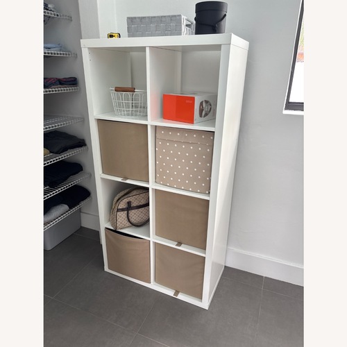 Used IKEA White Bookcase for sale on AptDeco