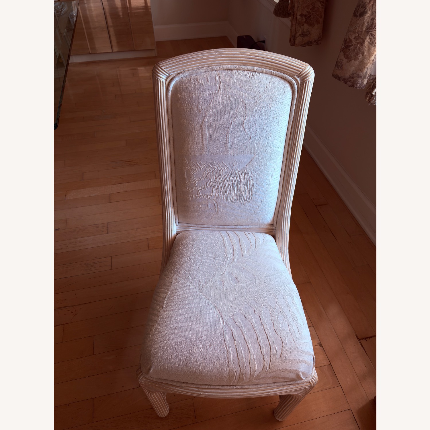 Large Glass Table W 9 Chairs - image-3