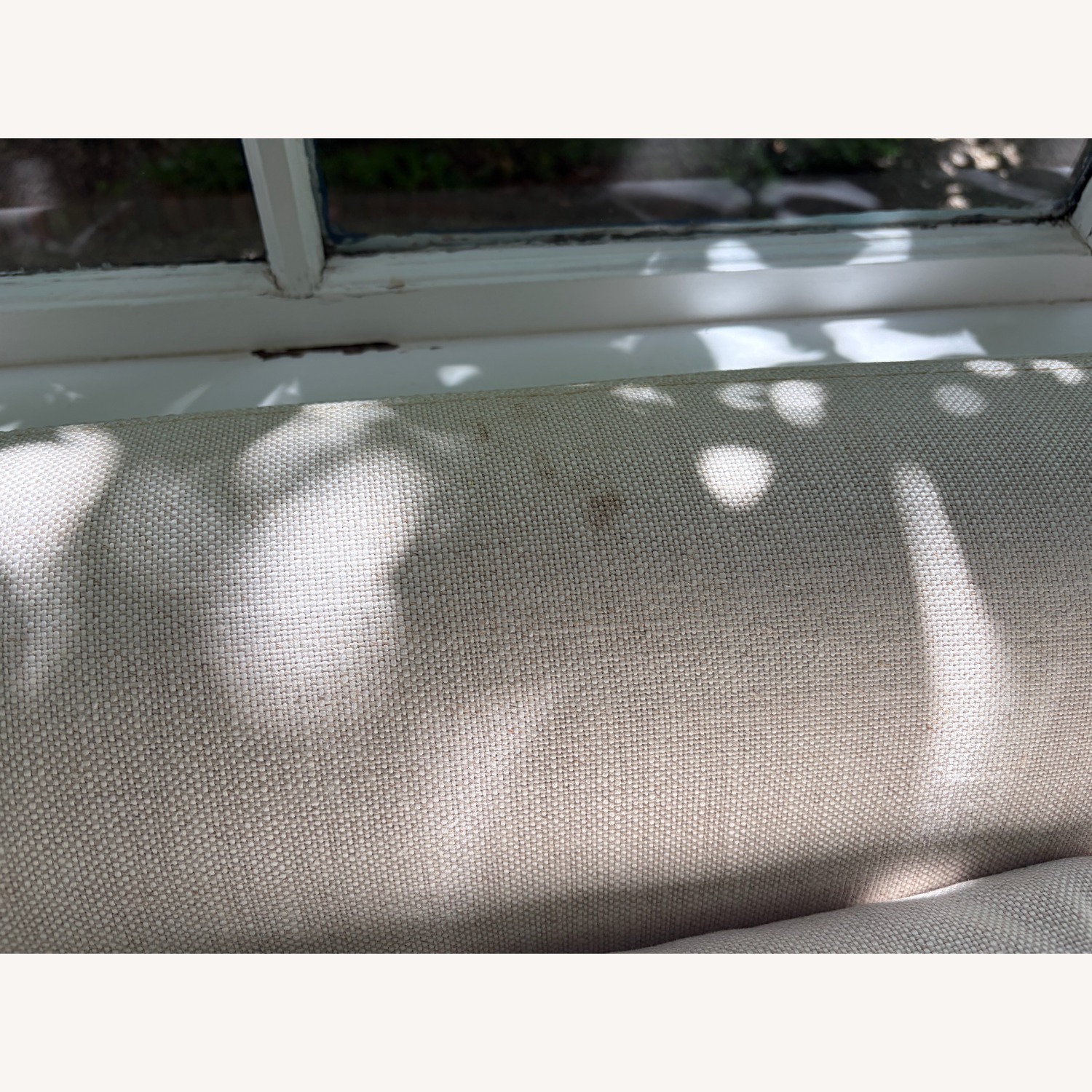 Restoration Hardware Natural Loveseat - image-8