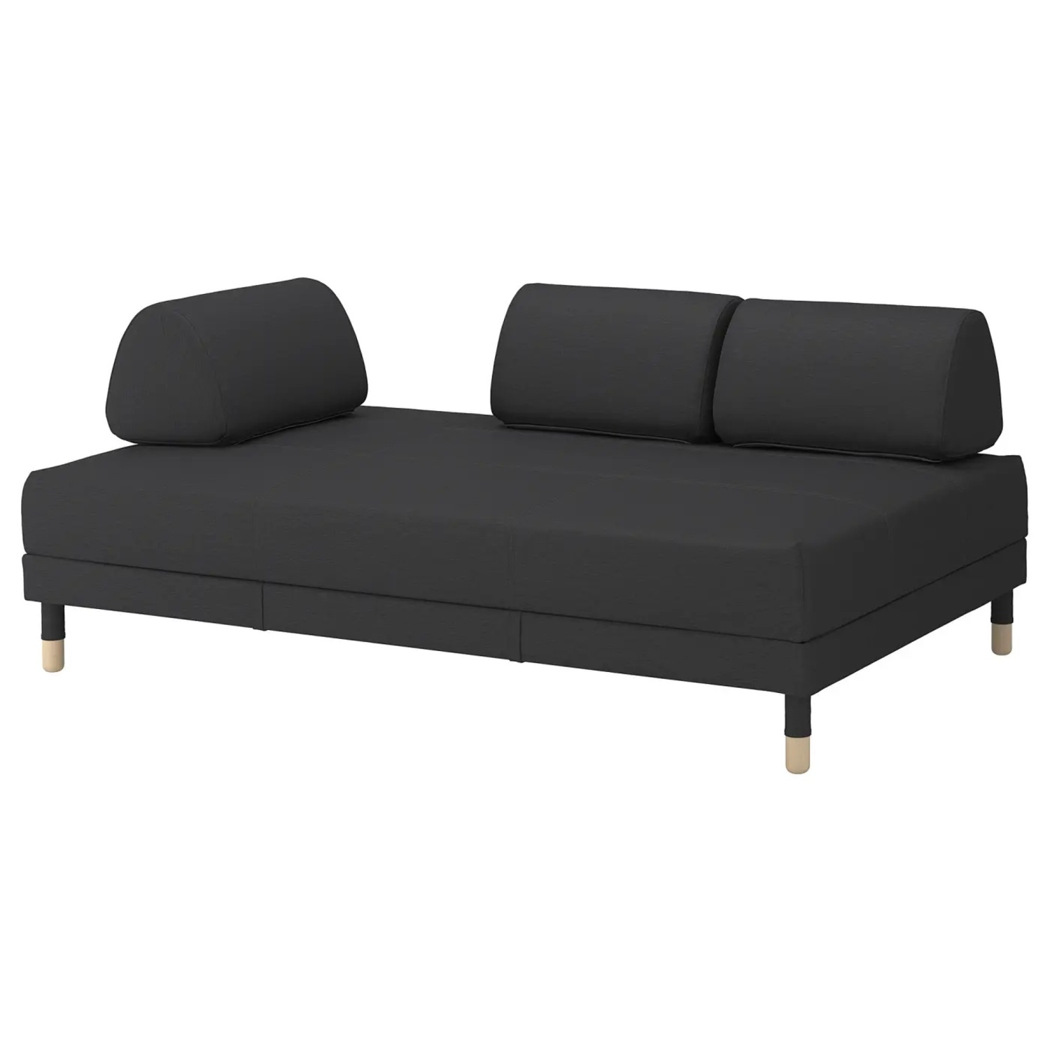 IKEA Flottebo Dark Gray Fabric Sleeper Sofa - image-4