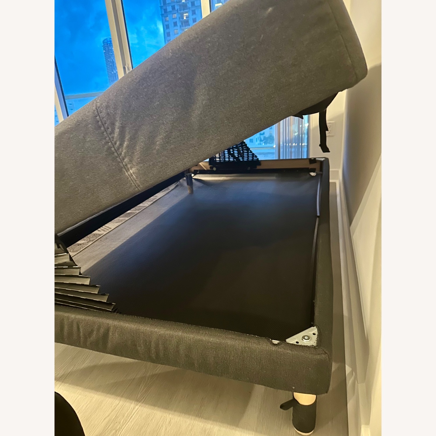 IKEA Flottebo Dark Gray Fabric Sleeper Sofa - image-3
