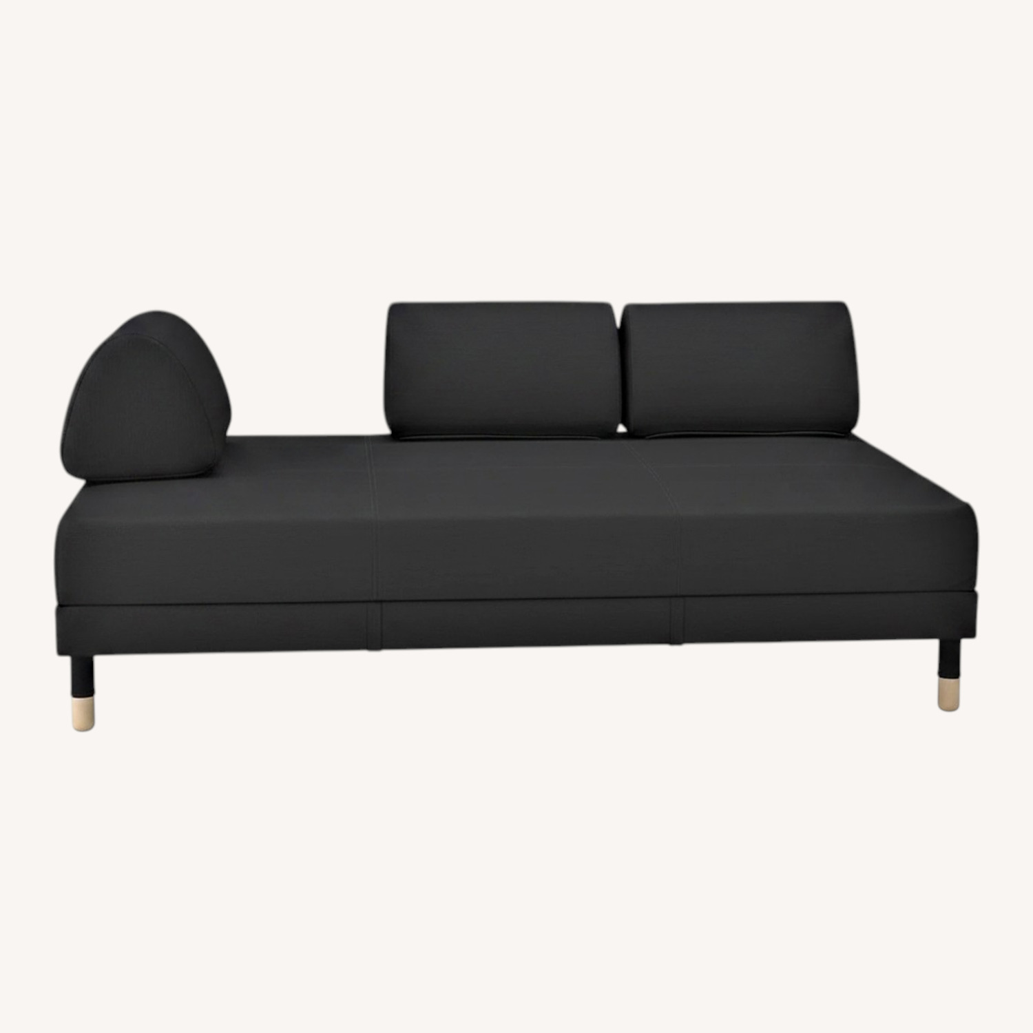 IKEA Flottebo Dark Gray Fabric Sleeper Sofa - image-0