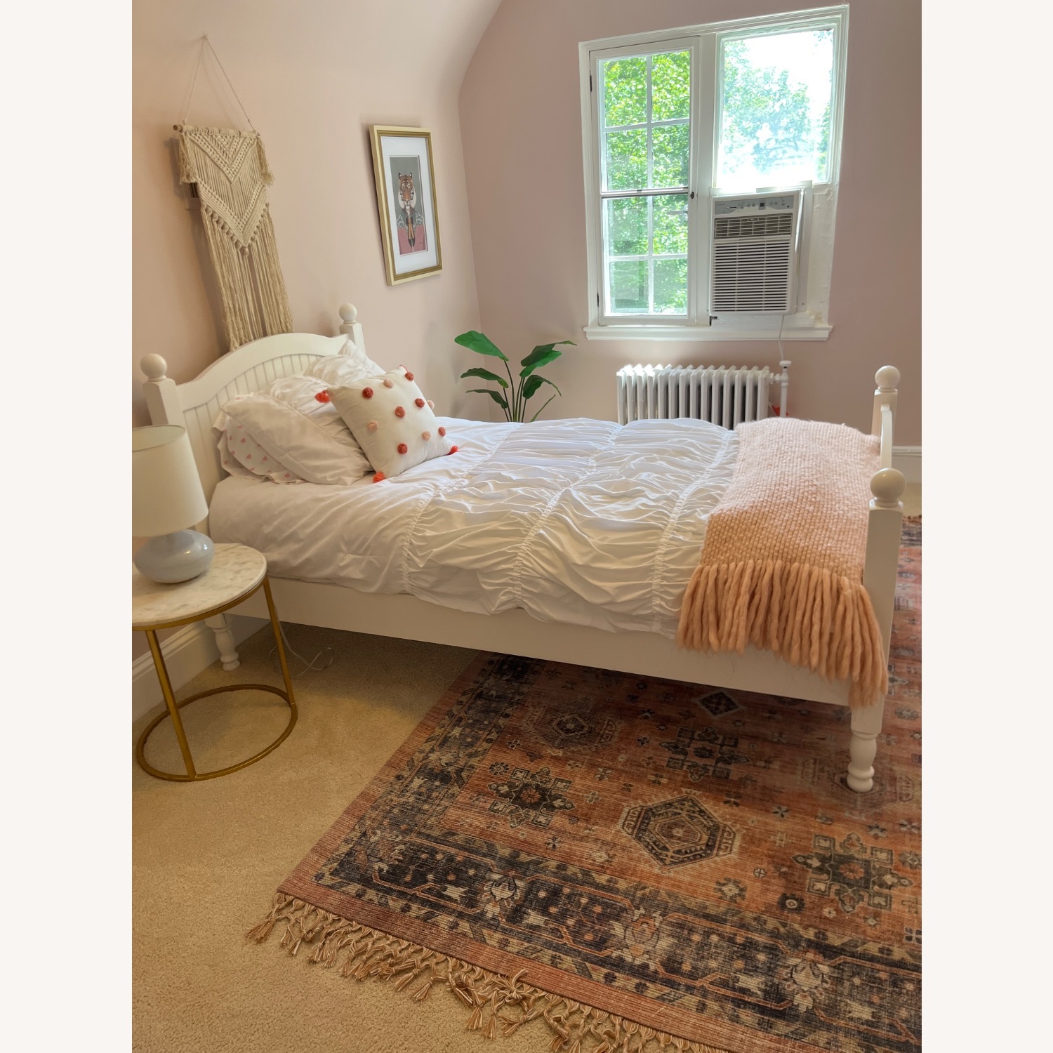 Pottery Barn Catalina White Wood Twin Bed - image-2