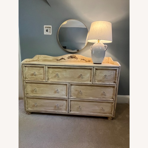 Used Shabby Chic Wood Dresser for sale on AptDeco