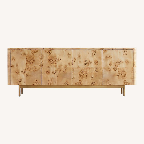 Used Crate & Barrel Light Brown Wood Media Storage for sale on AptDeco