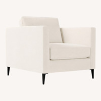 West Elm Loft Chair with Metal Legs