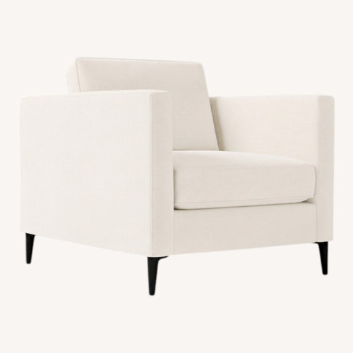 Used West Elm Loft Chair with Metal Legs for sale on AptDeco