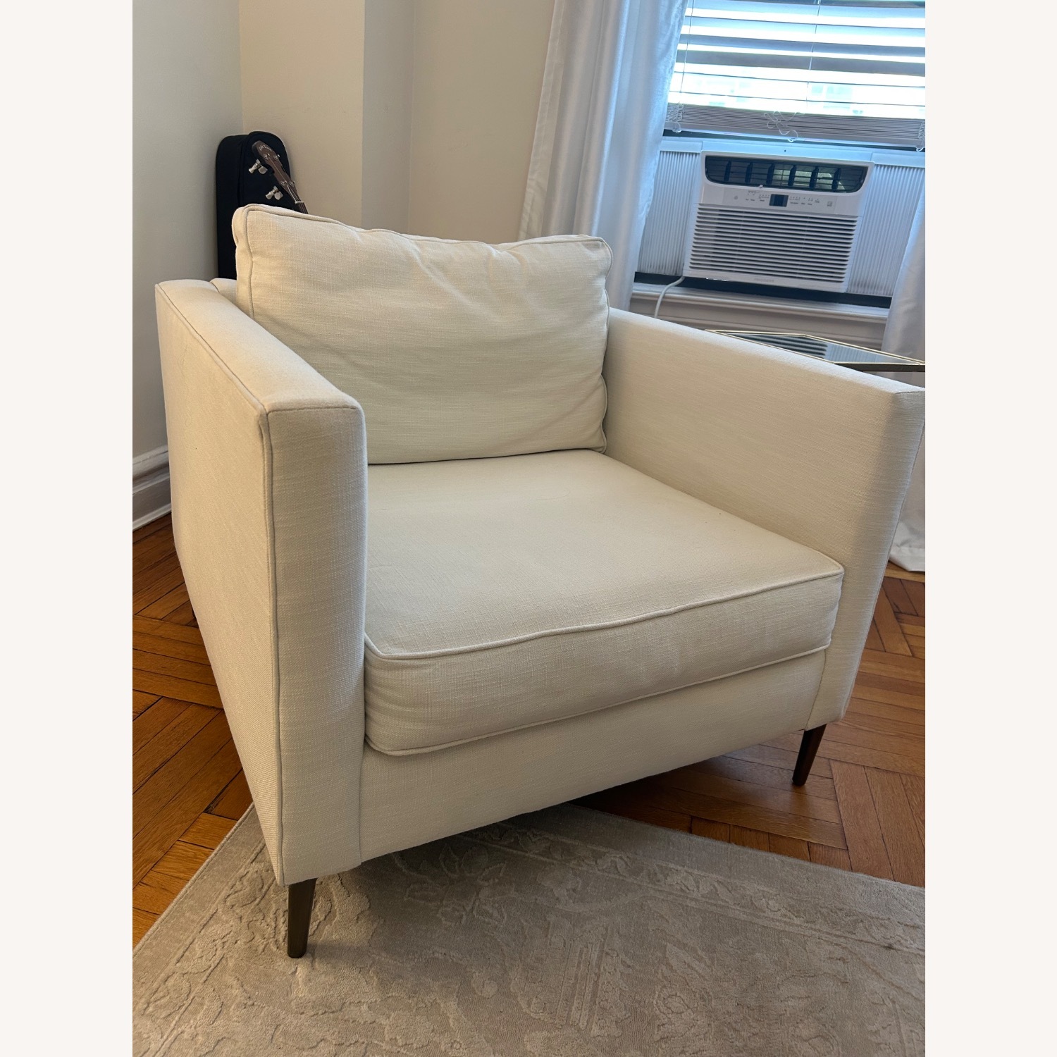 West Elm Loft Chair with Metal Legs - image-3