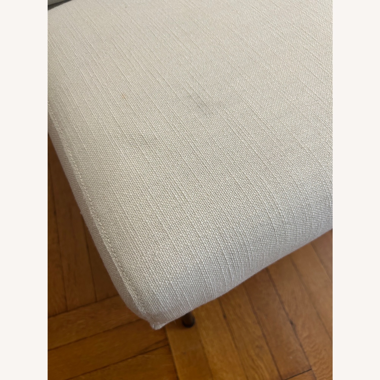 West Elm Austin Chair and Ottoman - image-5
