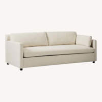 West Elm Marin Light Gray Fabric Sleeper Sofa