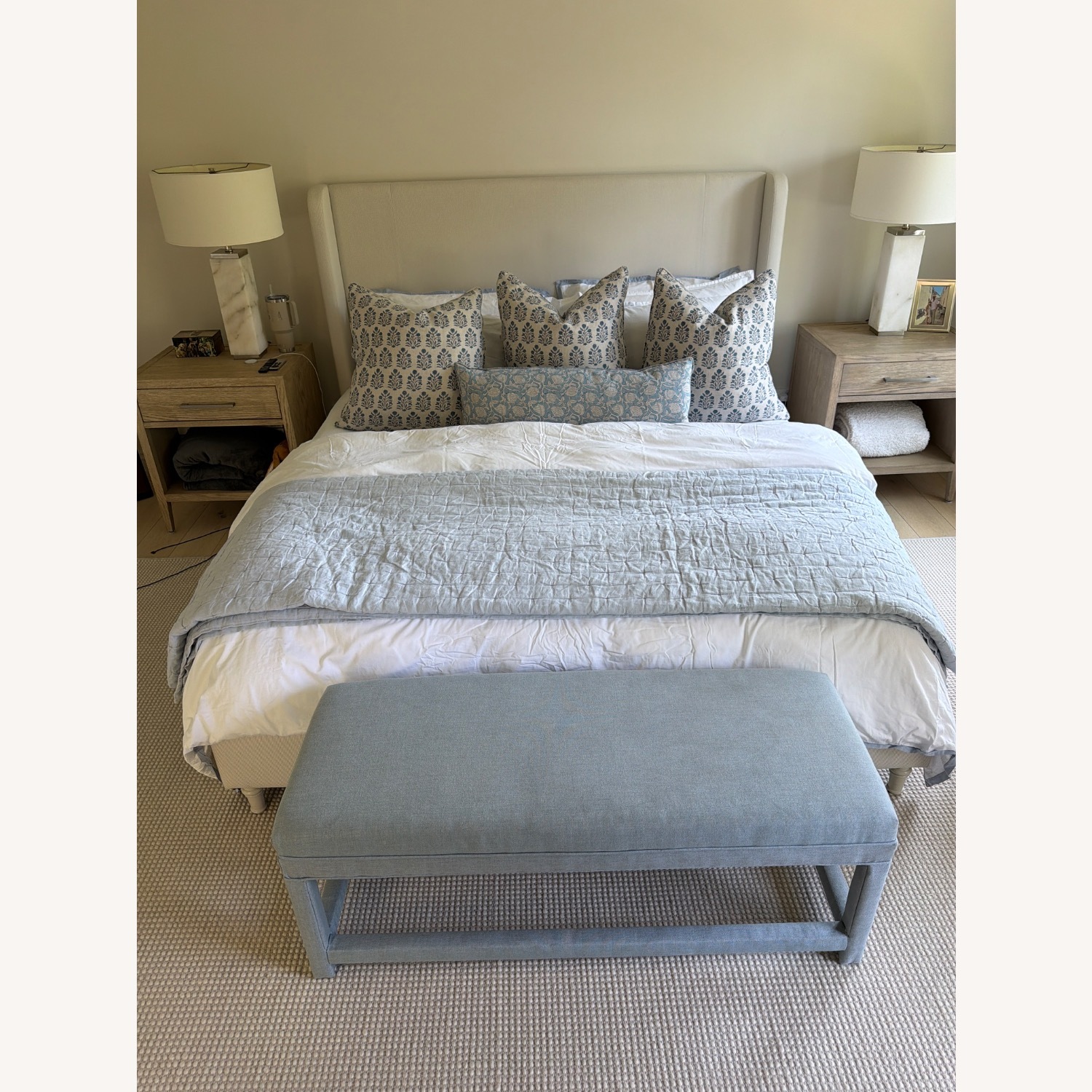 Contemporary King Bed - image-2