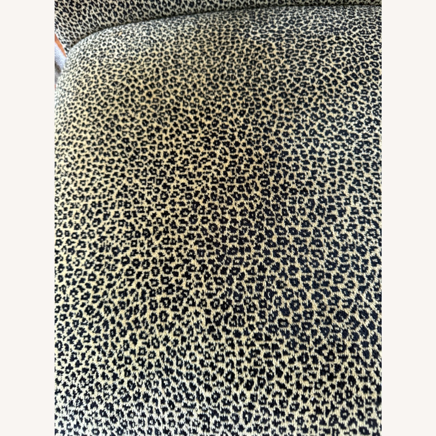 Set of 6 Fabric/Faux Velvet Dining Chairs - image-1