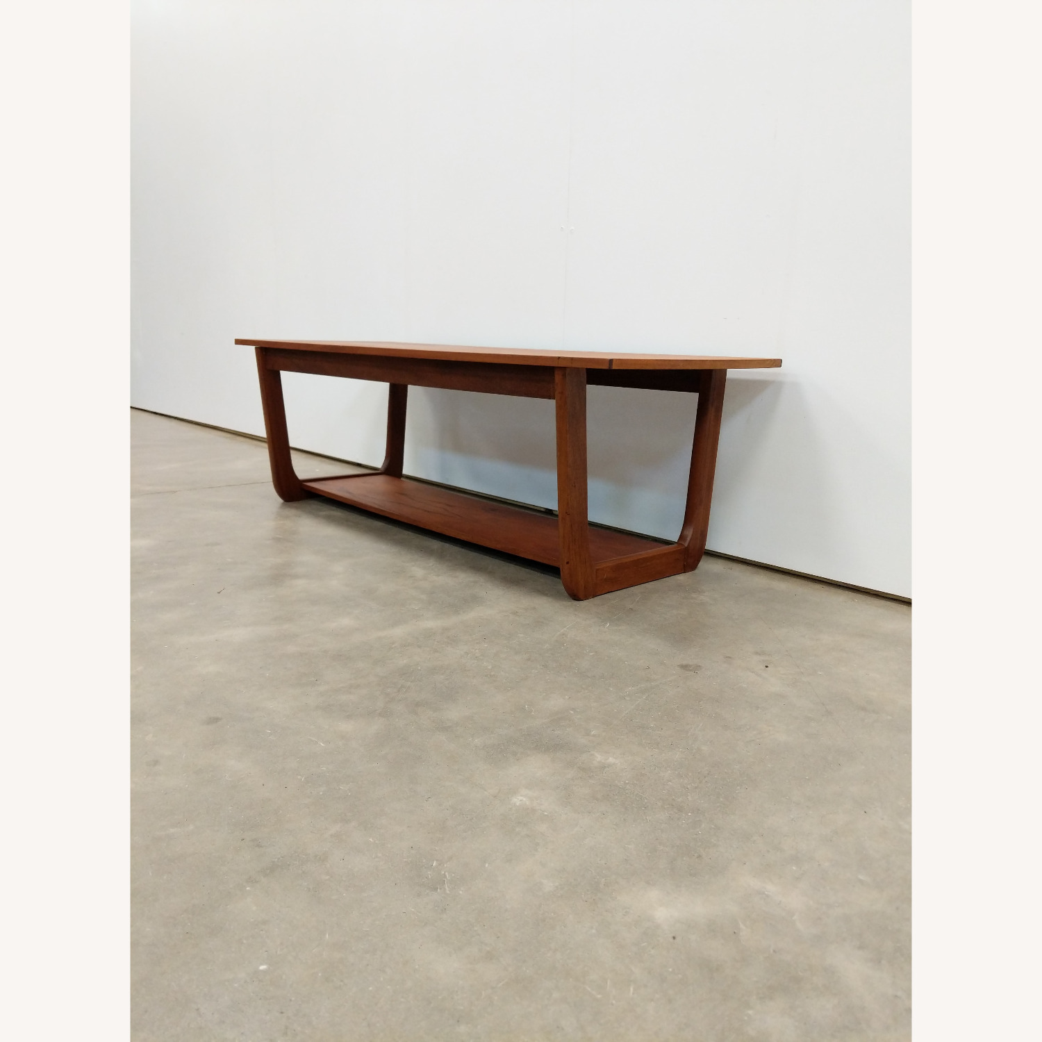 Vintage Mid Century Modern Teak Coffee Table - image-2