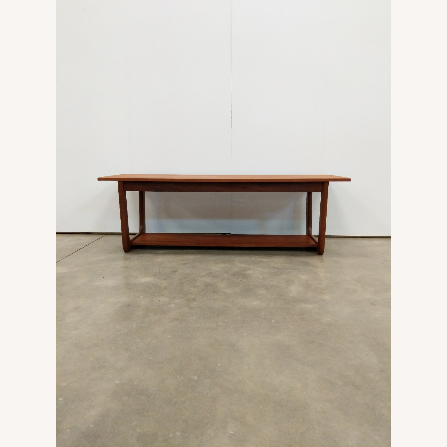 Vintage Mid Century Modern Teak Coffee Table - image-1
