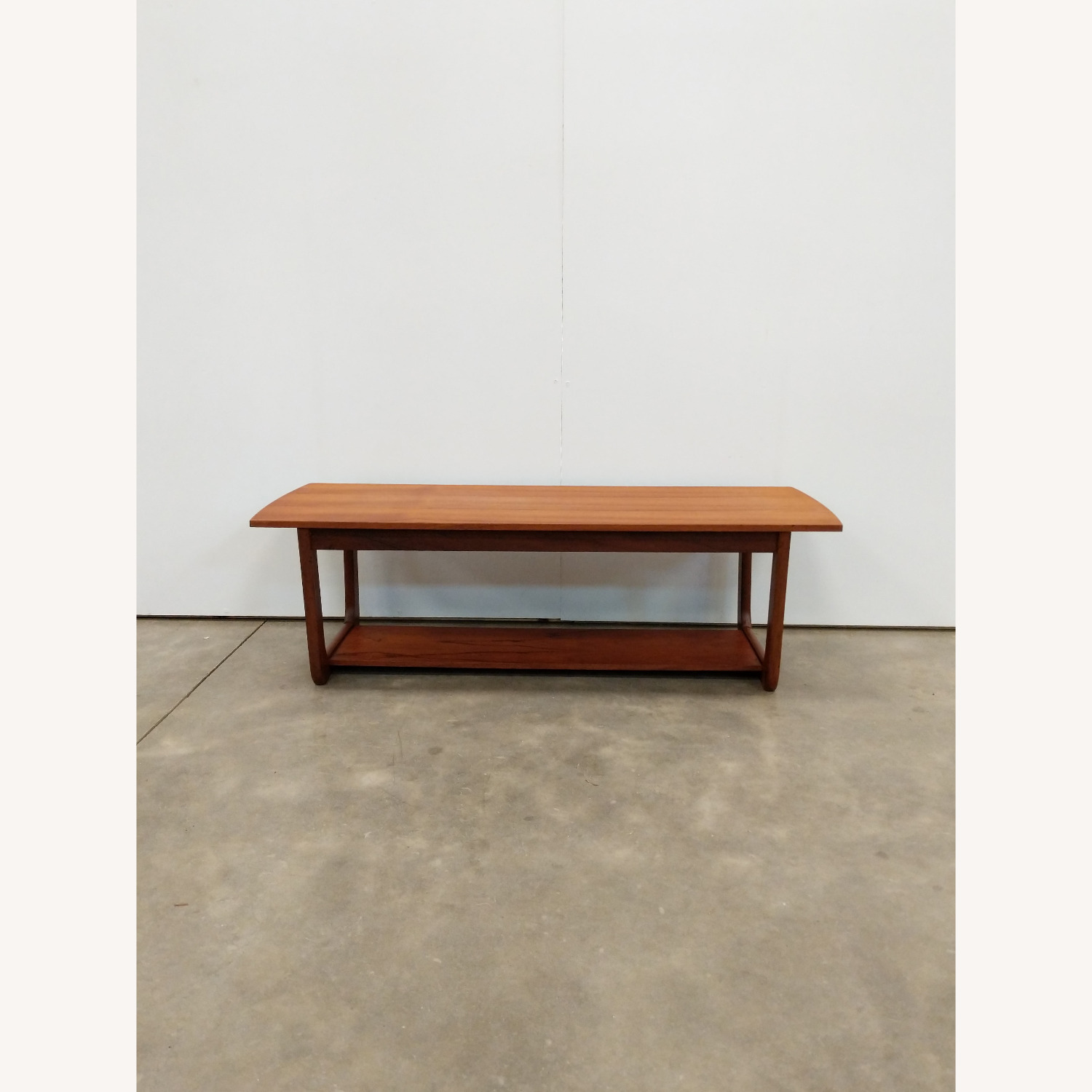 Vintage Mid Century Modern Teak Coffee Table - image-7