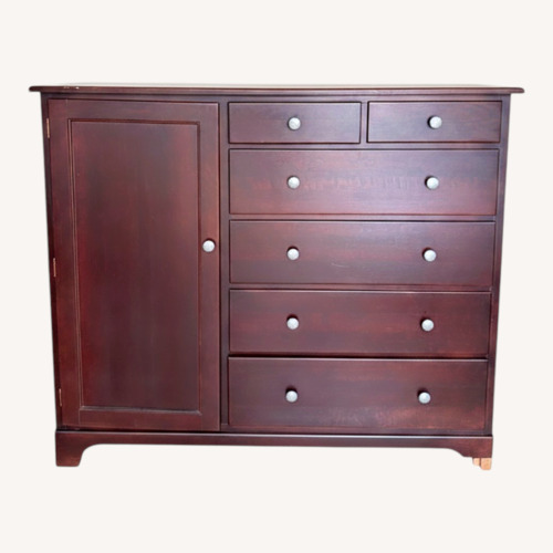 Used Vintage/Antique Dark Brown Wood Dresser for sale on AptDeco