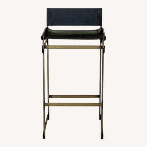 Used ATRA "Redo" Leather Counter Stools for sale on AptDeco