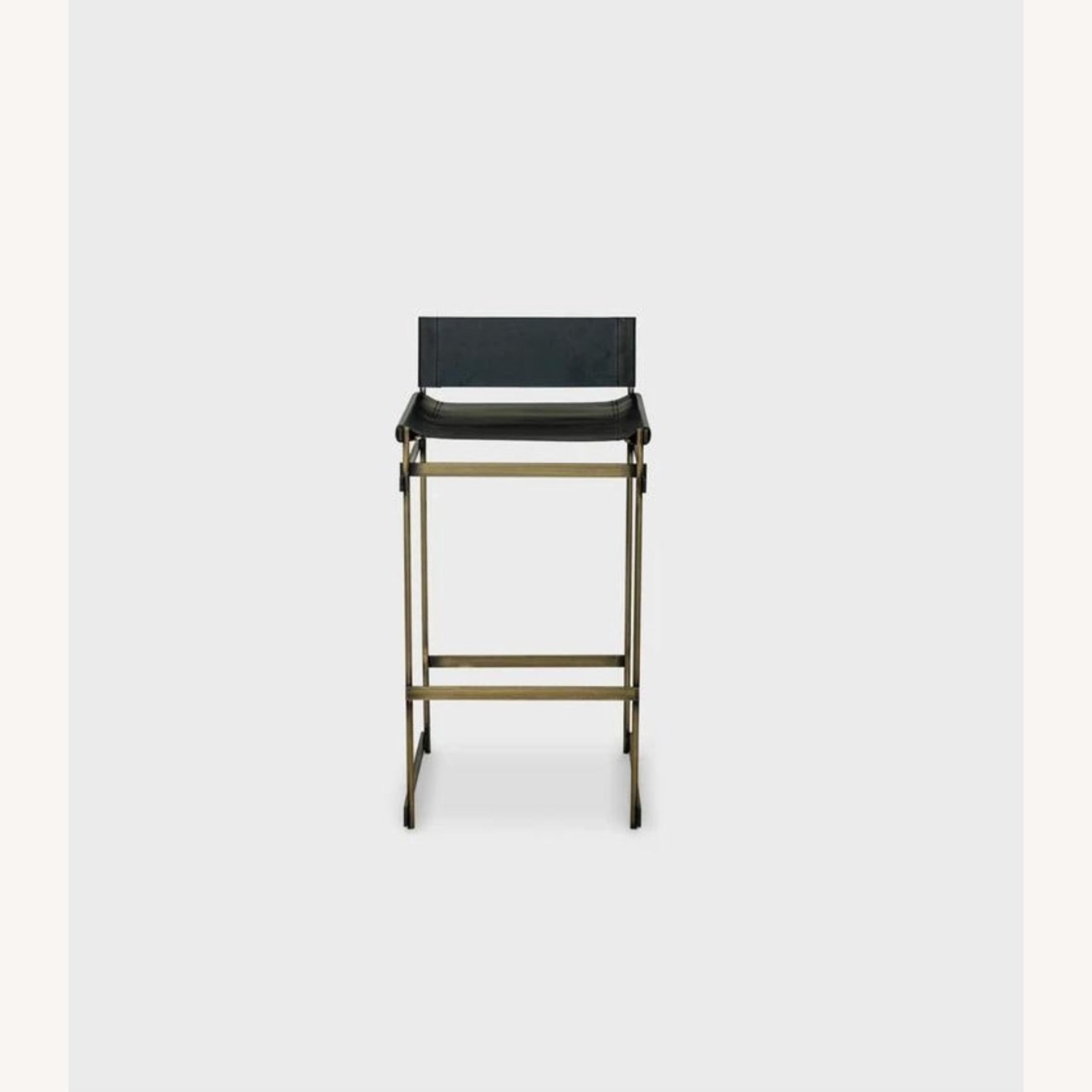 ATRA "Redo" Leather Counter Stools - image-1