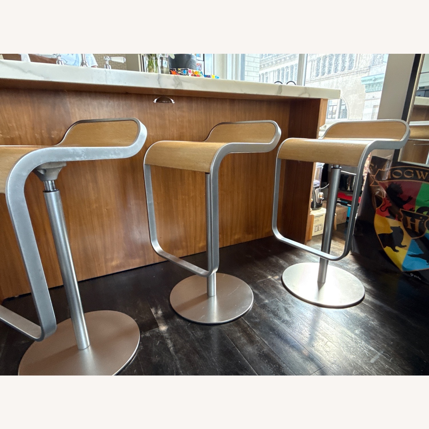 Design Within Reach Lapalma Natural Stools - image-1