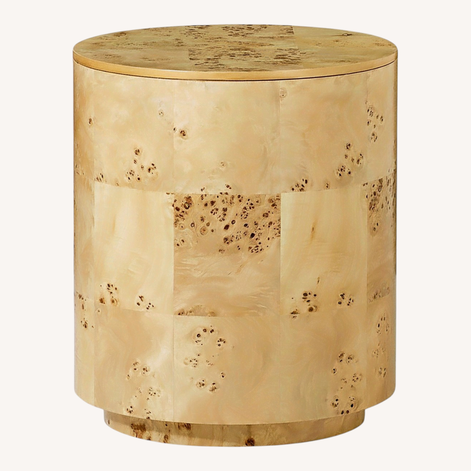 West Elm Volume Wood Side Table - image-0