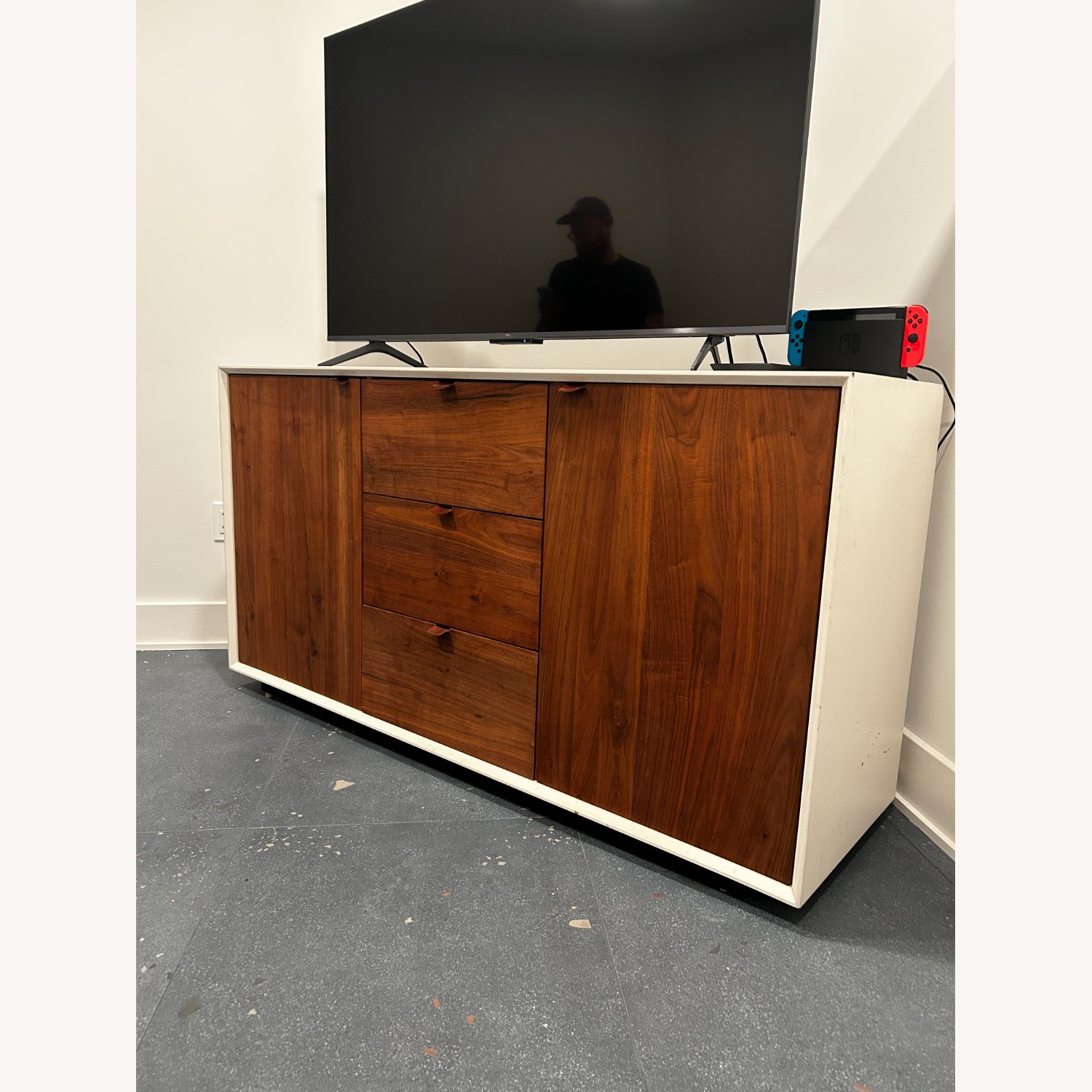 Organic Modernism Siena Walnut Wood Credenza - image-2