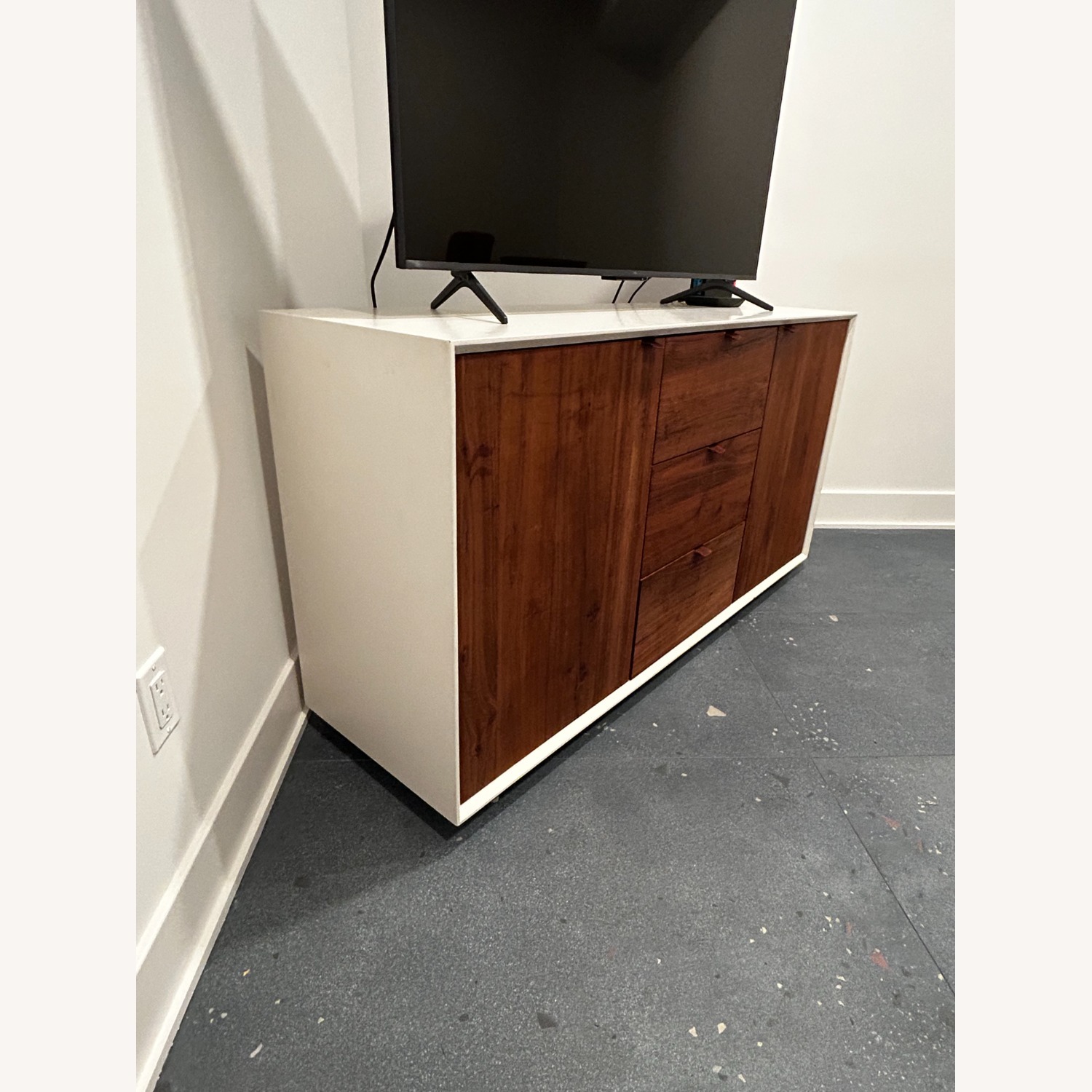 Organic Modernism Siena Walnut Wood Credenza - image-3