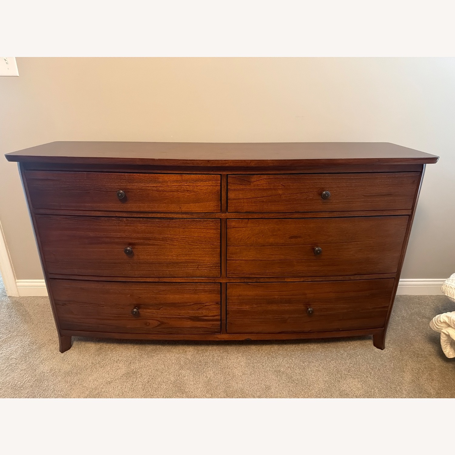 Pottery Barn Chloe Dark Brown Wood Dresser - image-1