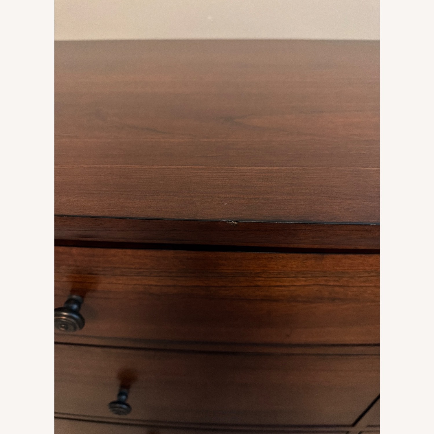 Pottery Barn Chloe Dark Brown Wood Dresser - image-4