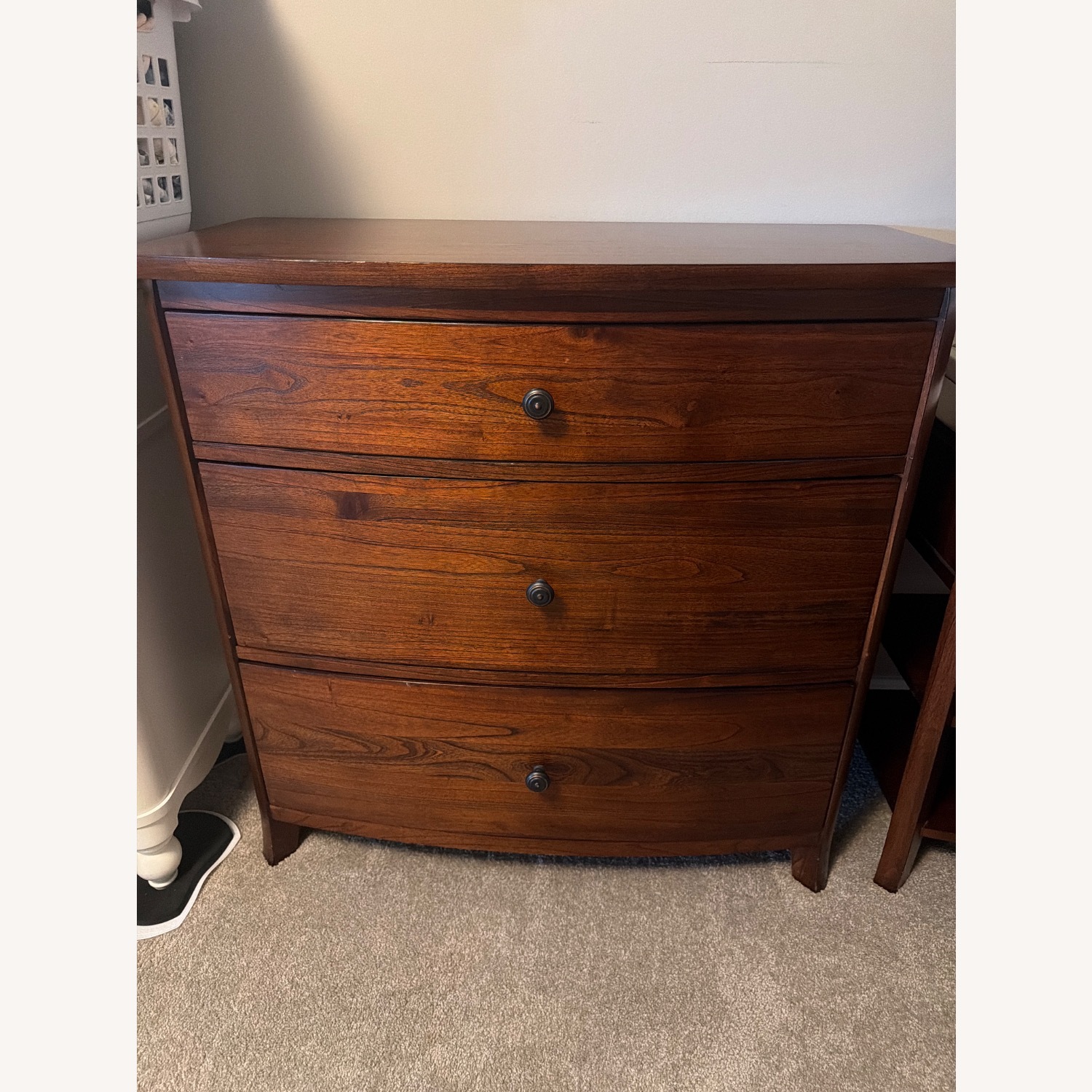 Pottery Barn Chloe Dark Brown Wood Dresser - image-1