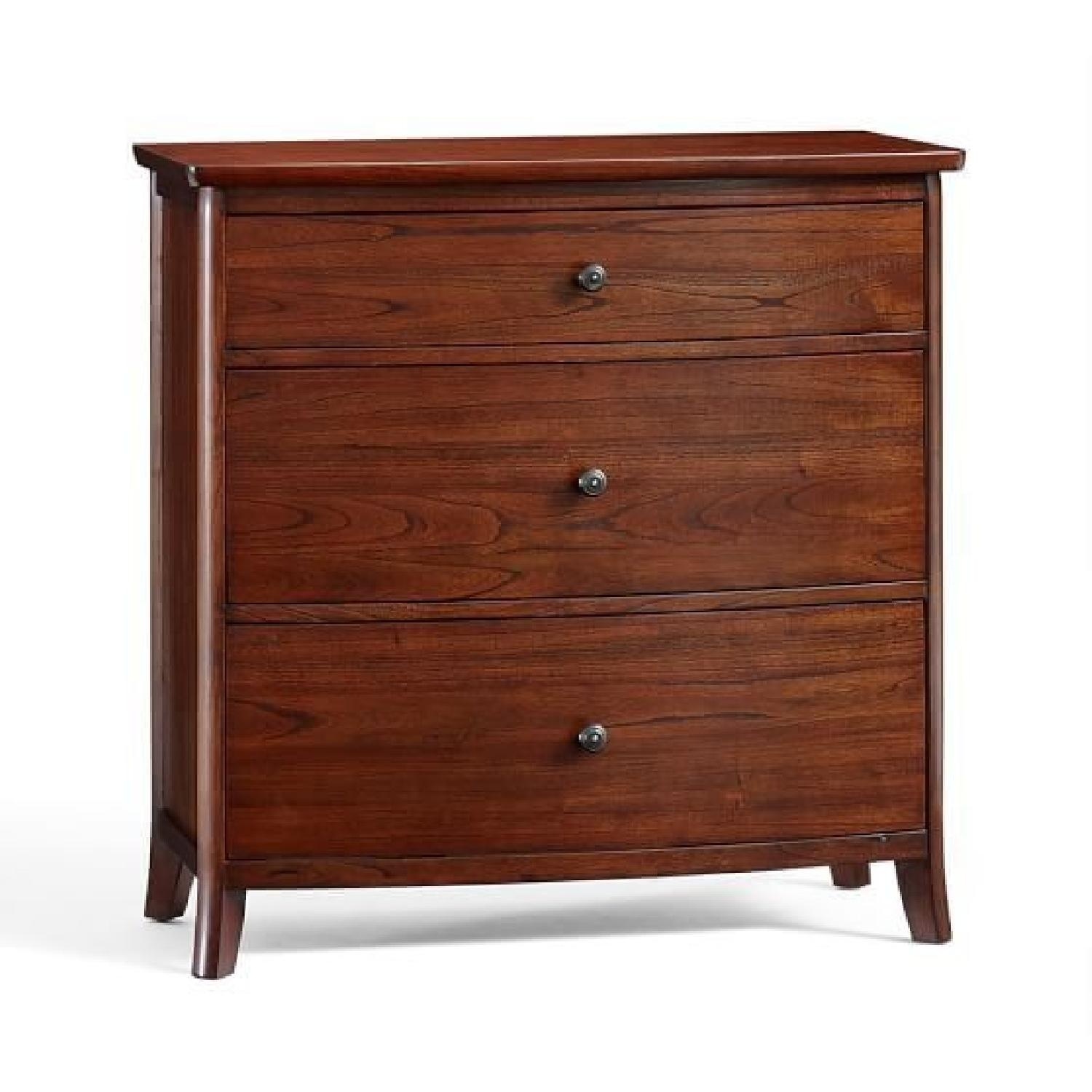 Pottery Barn Chloe Dark Brown Wood Dresser - image-5