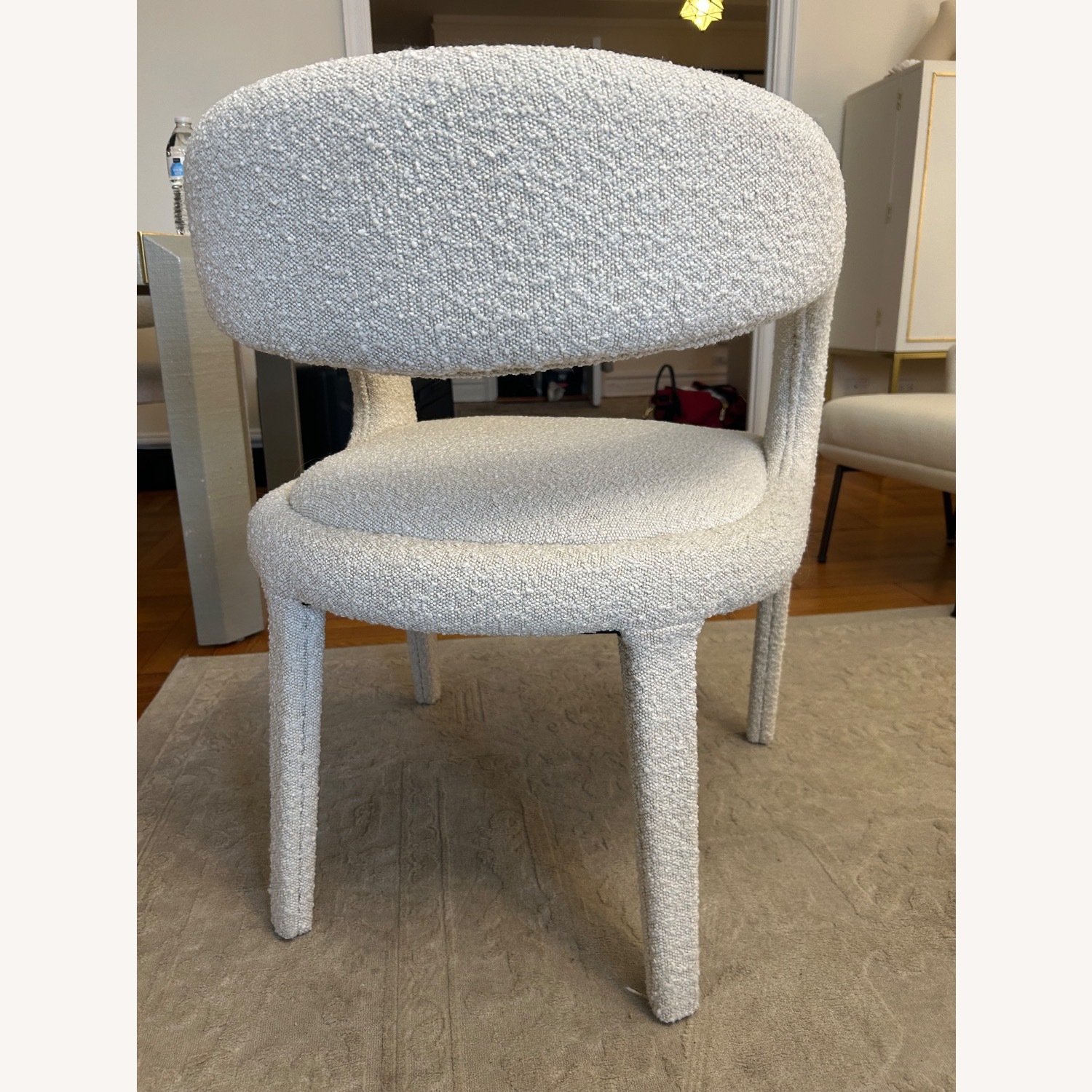 Anthropologie Bouclé Hagen Dining Chairs in Ivory  - image-4