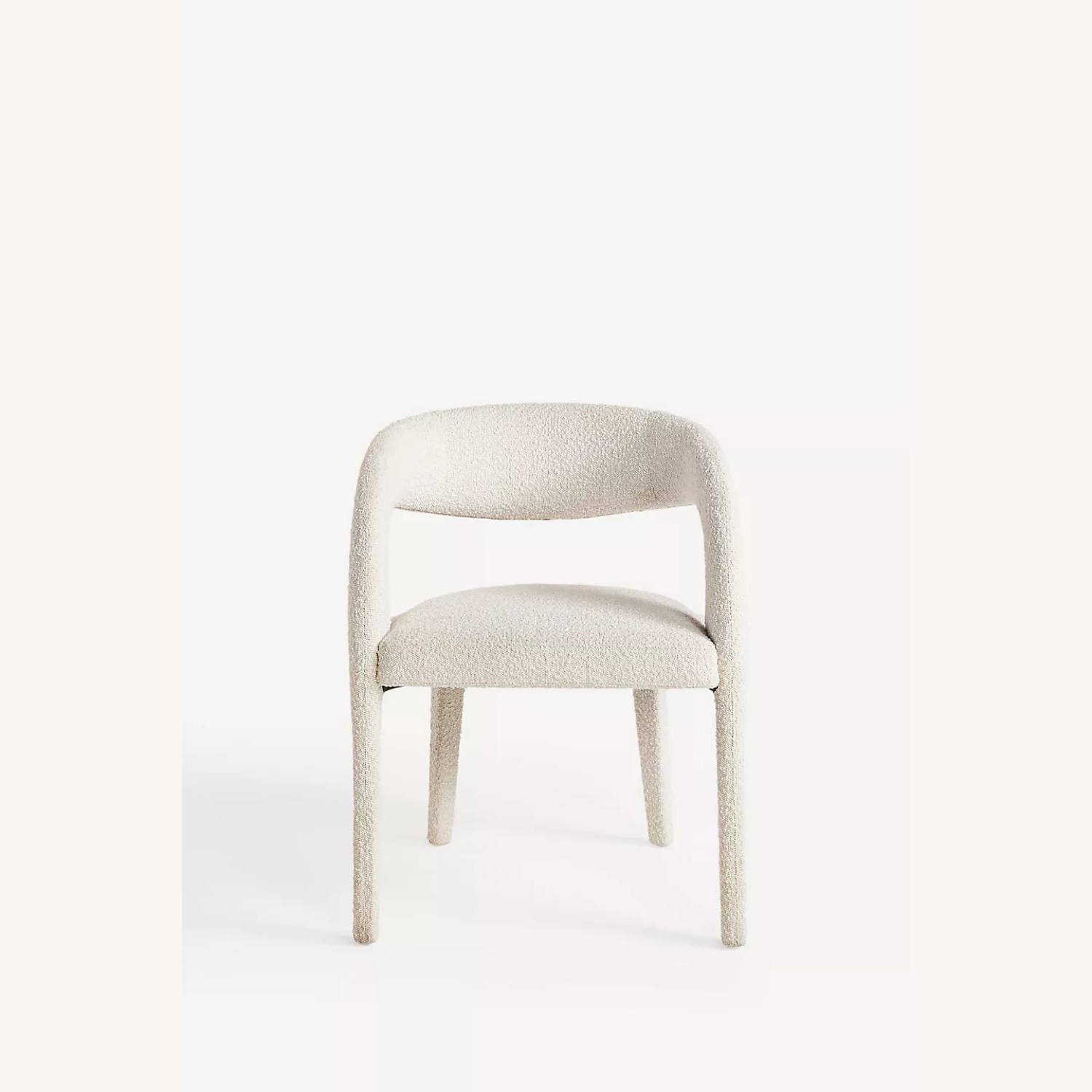 Anthropologie Bouclé Hagen Dining Chairs in Ivory  - image-8