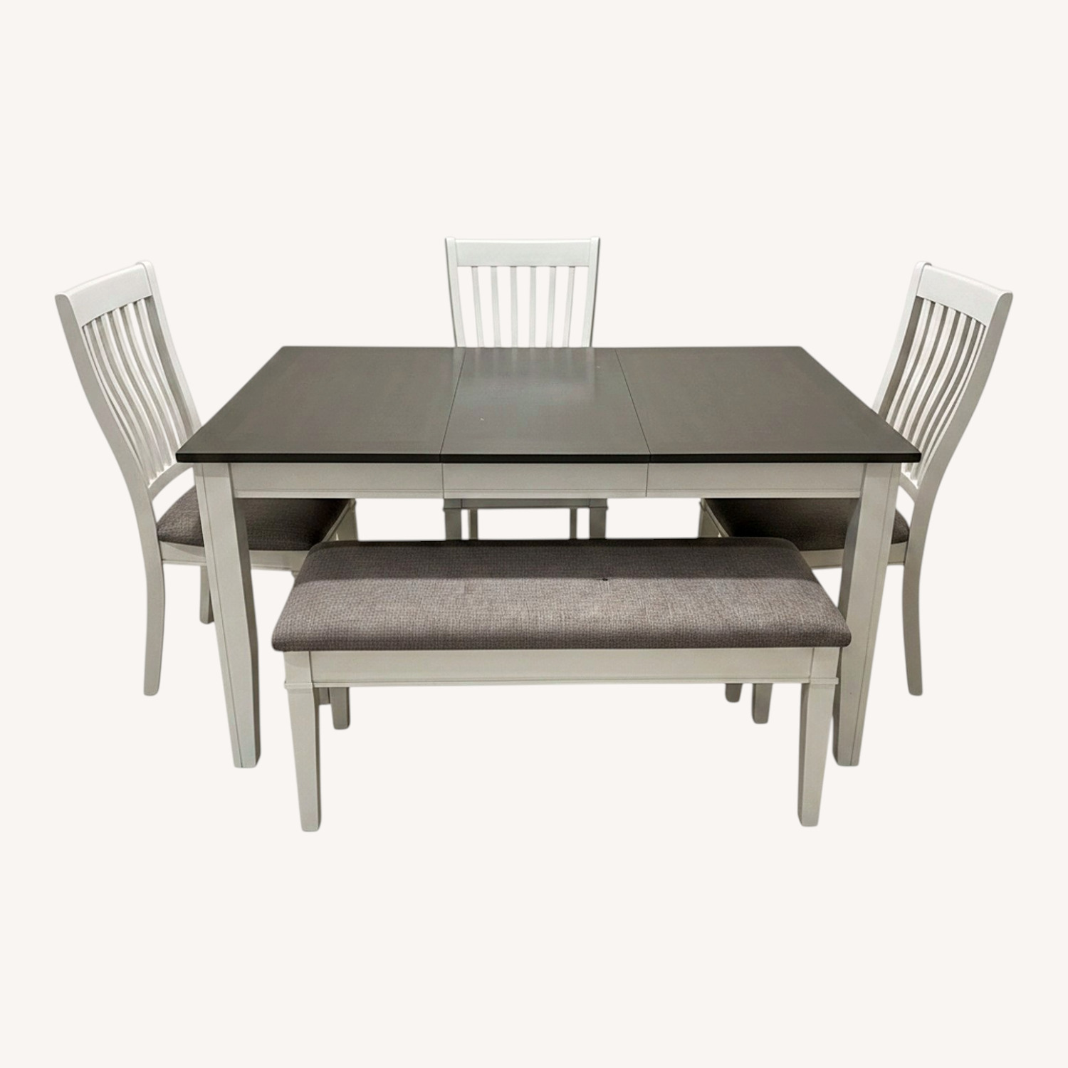 Wooden Dining Table and Chairs - image-0