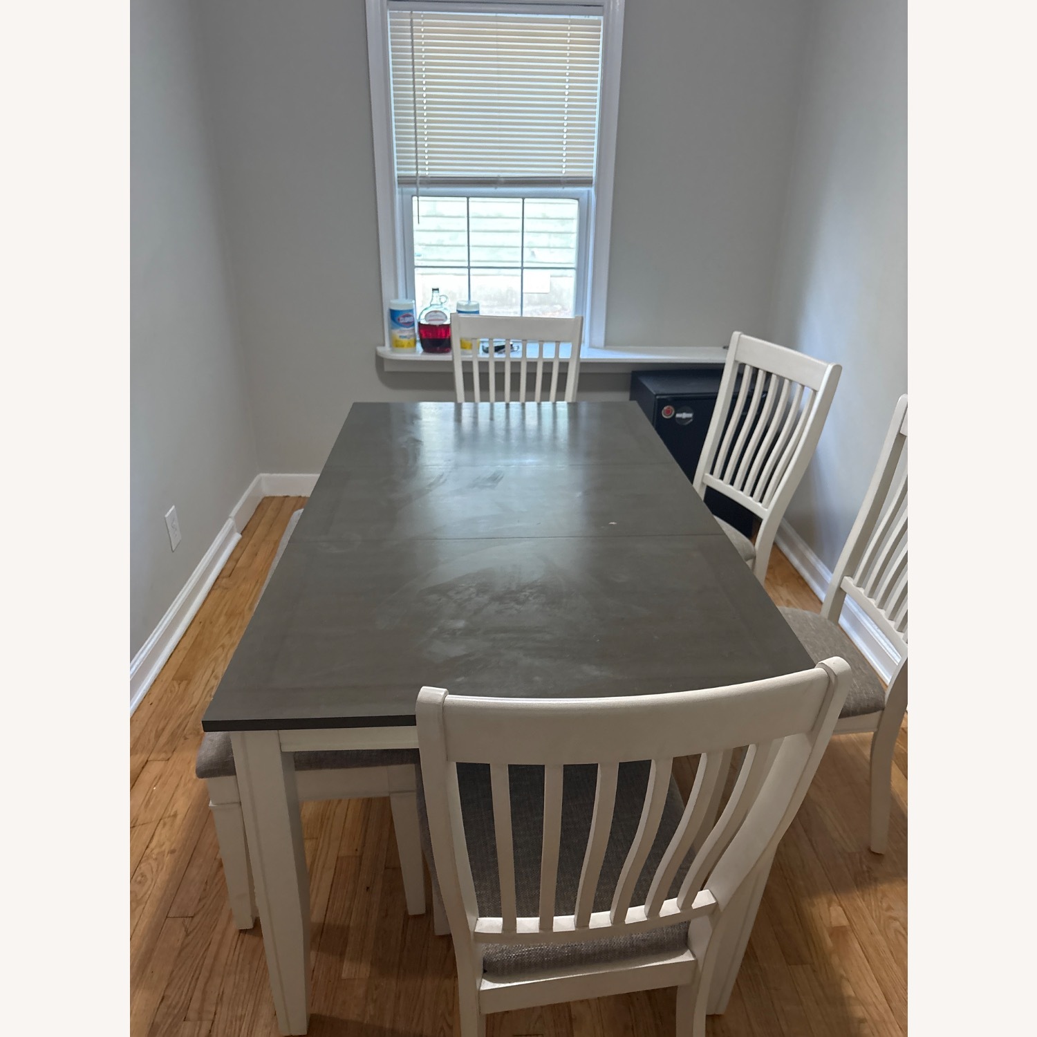 Wooden Dining Table and Chairs - image-2