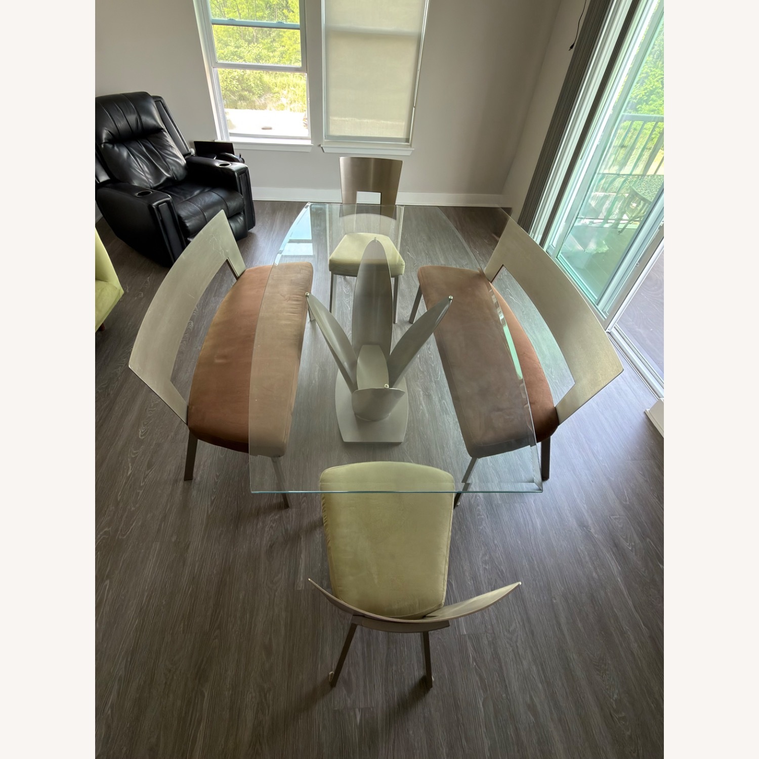 Elite Modern Glass Dining Set - image-1