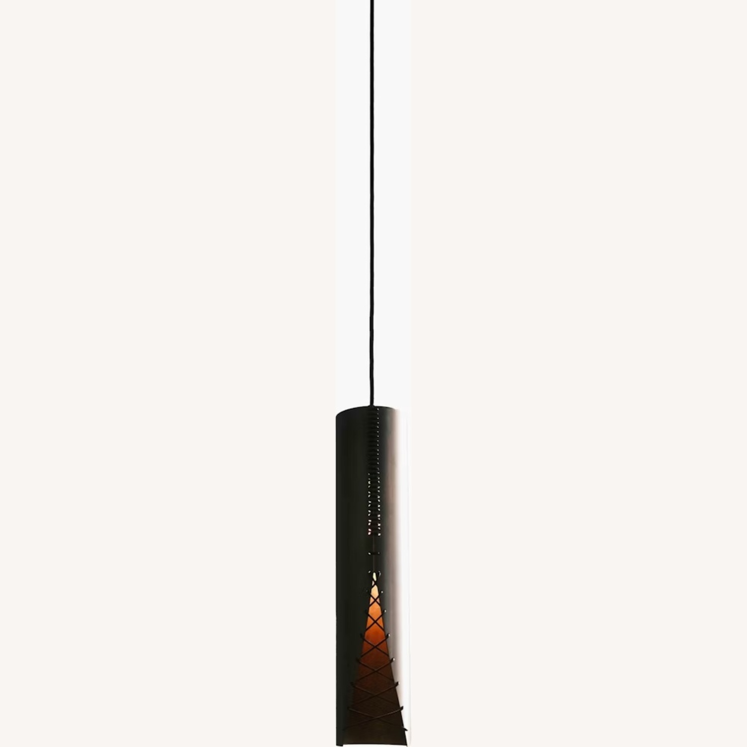 Design Within Reach Camilla Stærk Leather Corset Pendant Light  - image-9